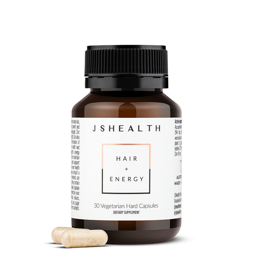 Hair + Energy Formula -30 Capsules - SIX MONTHS SUPPLY