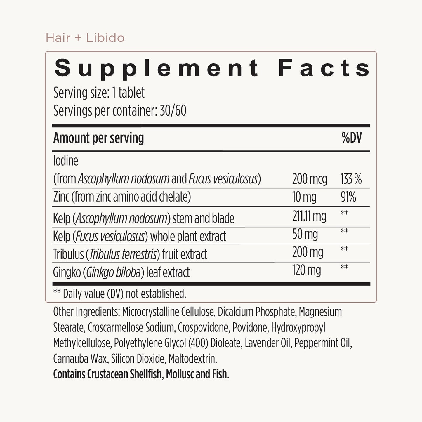 Hair + Libido Formula
