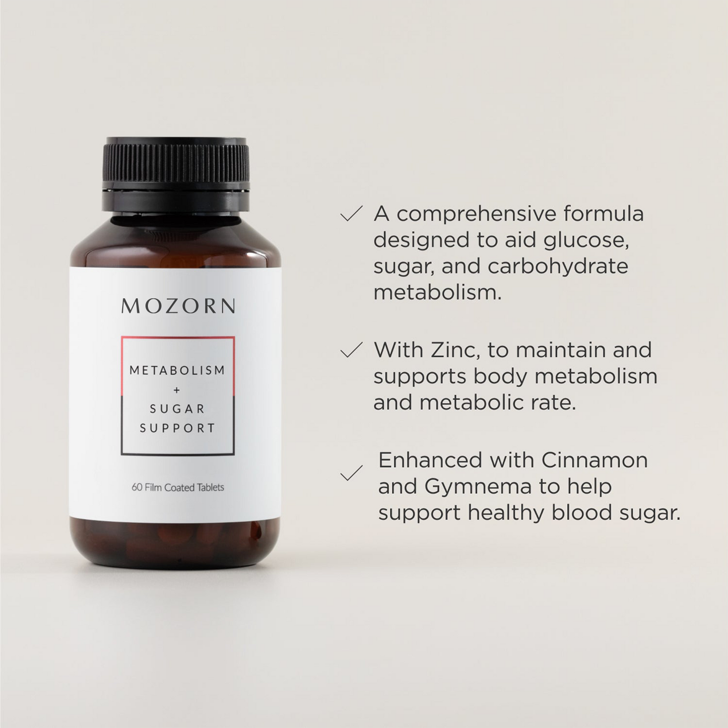 Metabolism + Sugar Support Formula