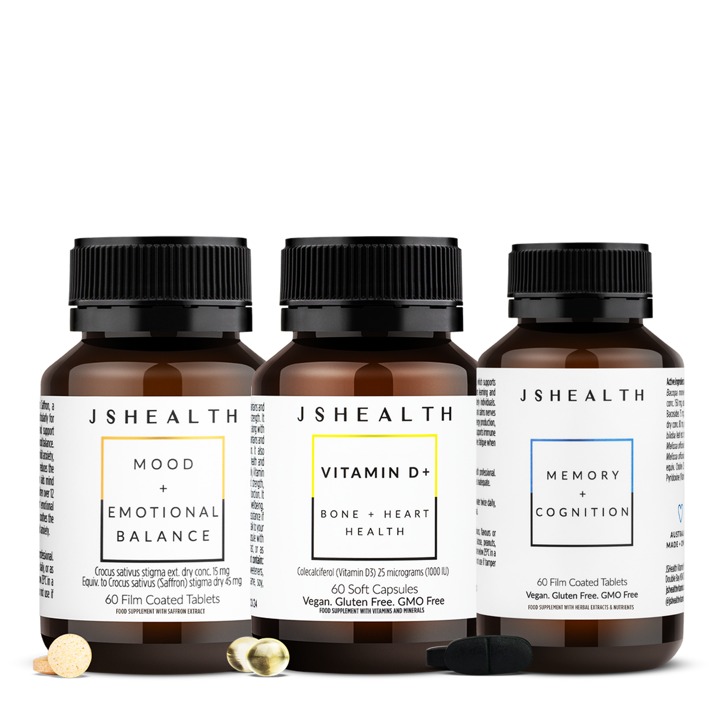 Mental Clarity Trusted Trio - SIX MONTH SUPPLY