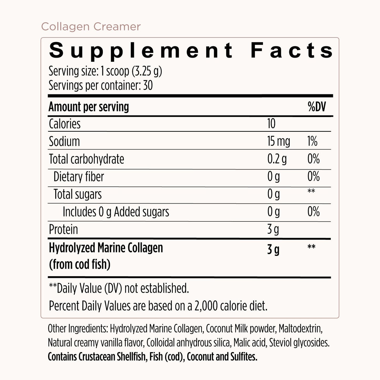 Collagen Creamer