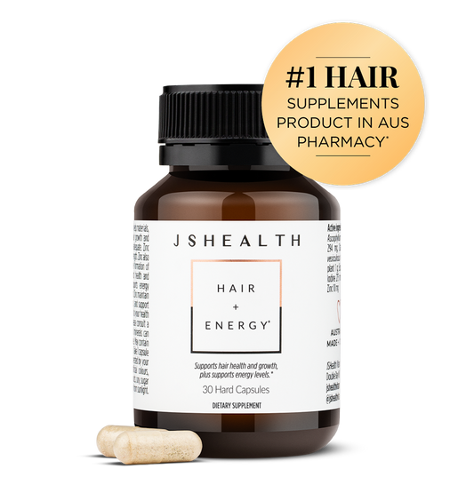 Hair + Energy Formula -30 Capsules - SIX MONTHS SUPPLY