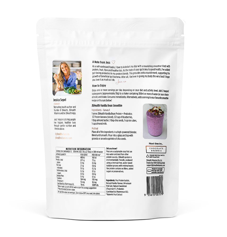 Protein + Probiotics 300g - Vanilla Bean