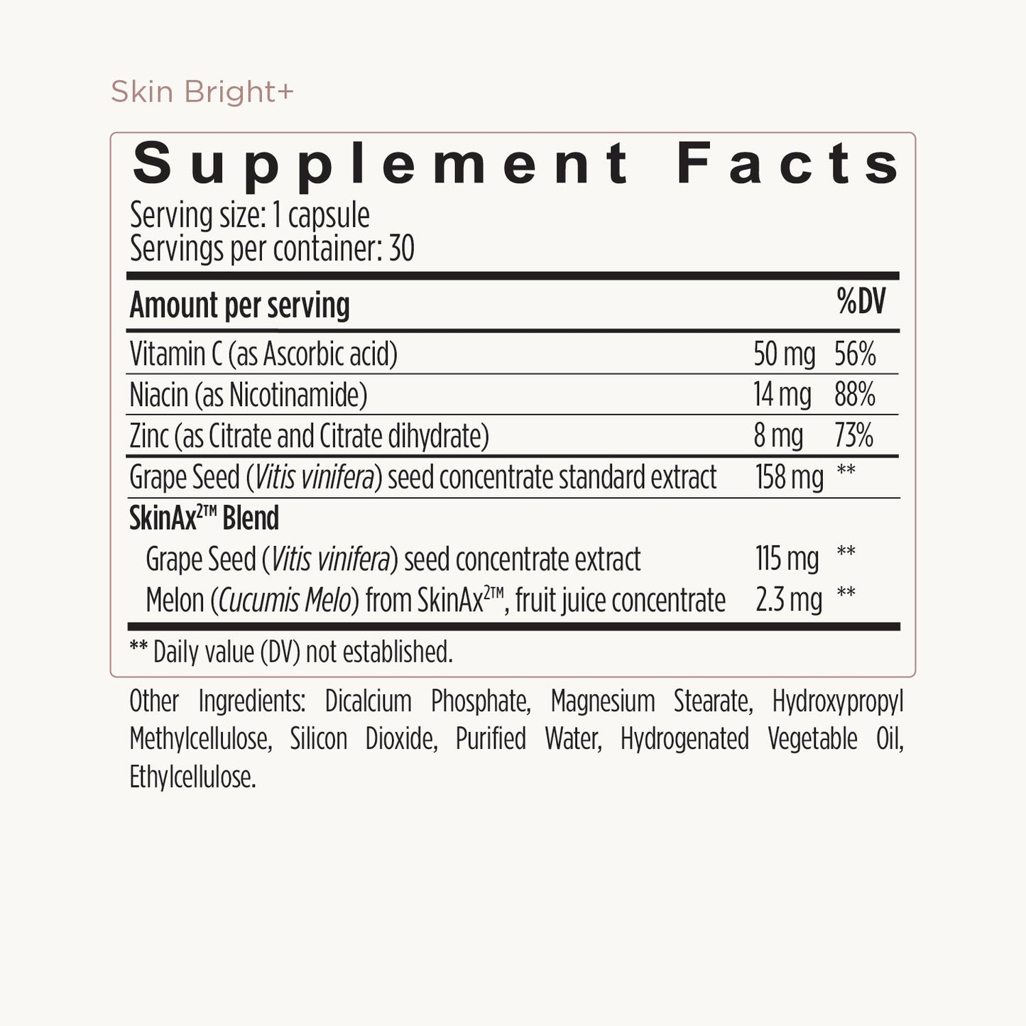 Skin Bright+ Formula