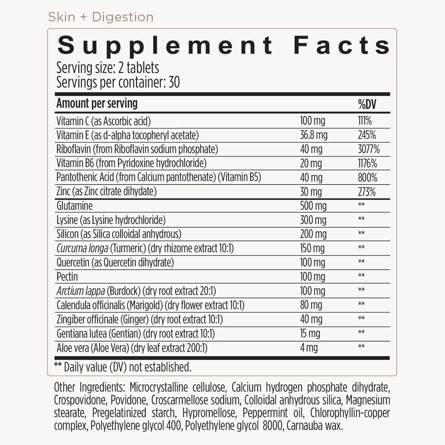 Skin + Digestion Formula