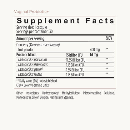 Vaginal Probiotic+
