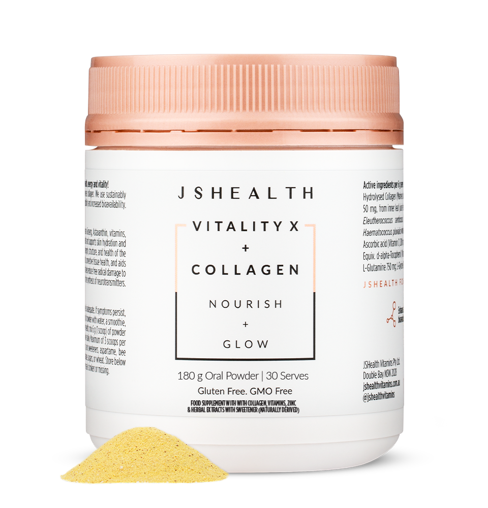 Vitality X + Collagen Powder  - THREE MONTH SUPPLY