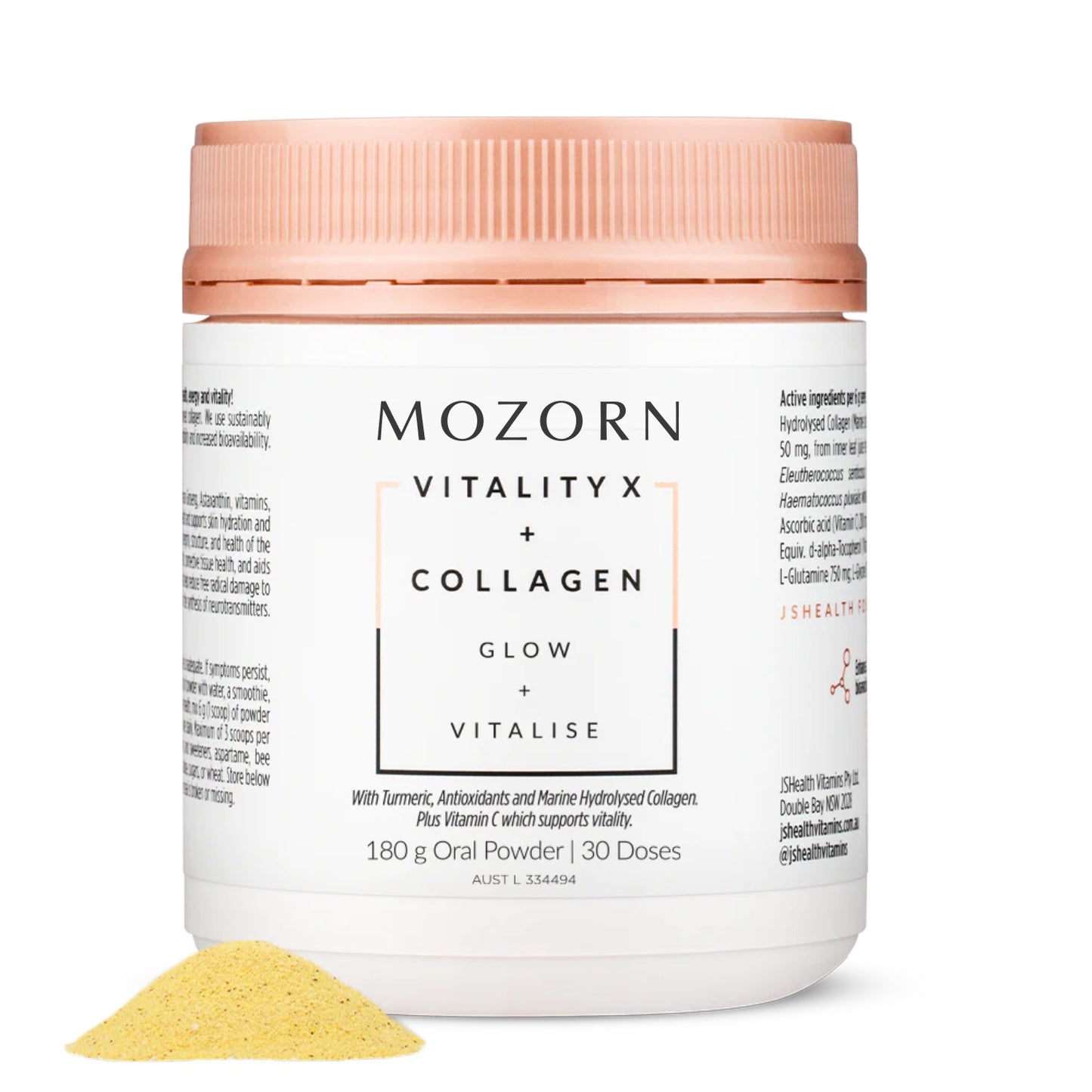 Vitality X + Collagen Powder