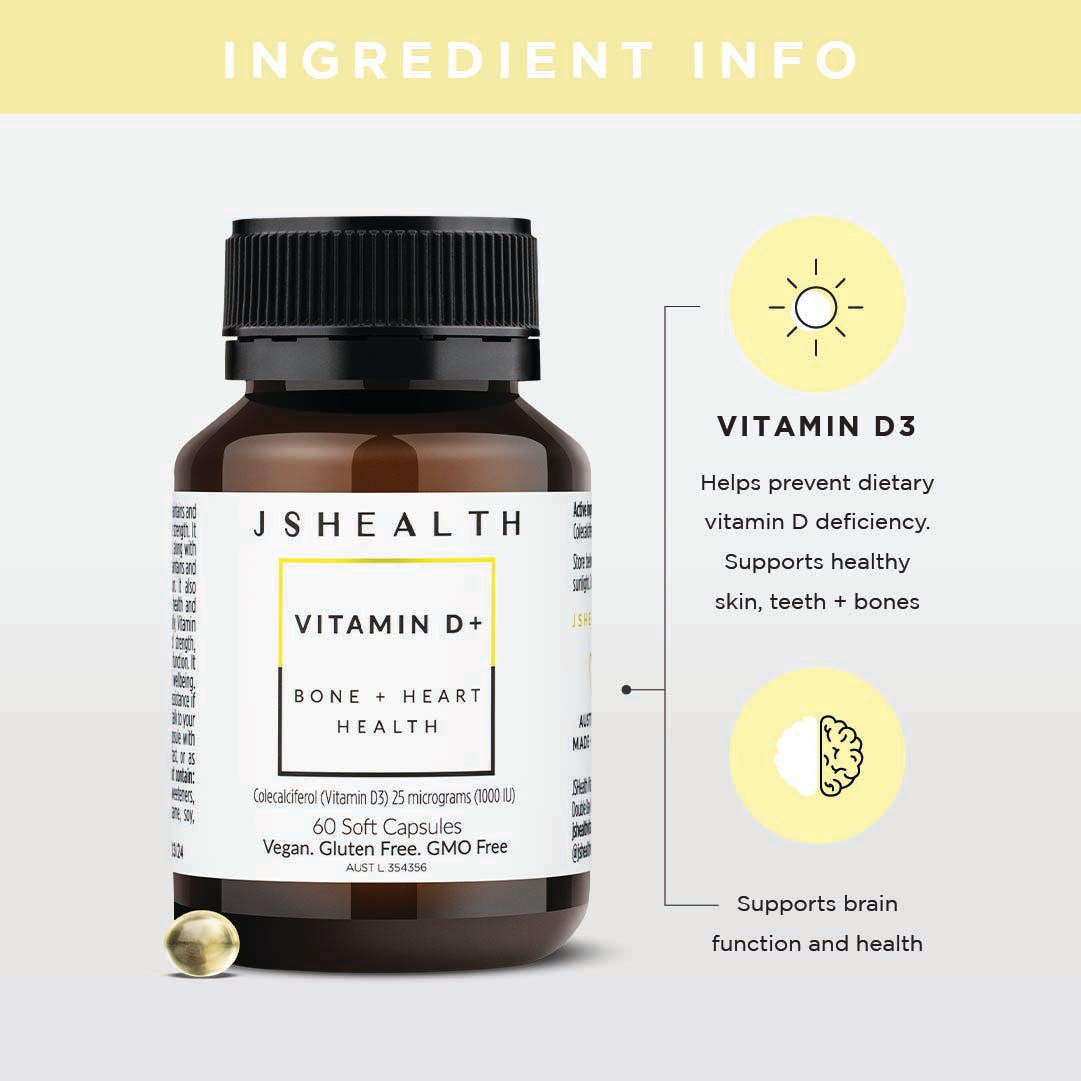 Vegan Vitamin D+ Formula - 4 MONTH SUPPLY