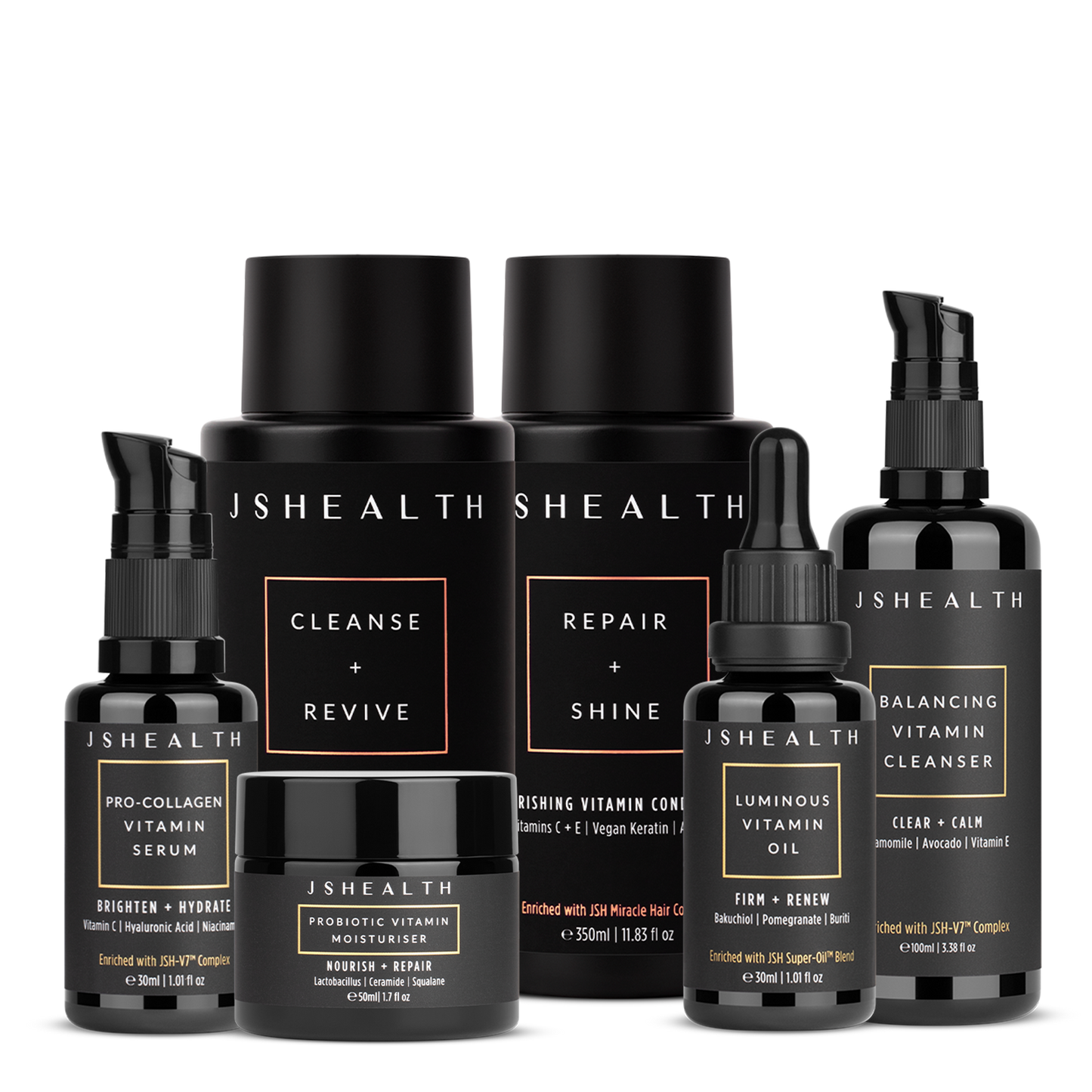 Complete Vitamin Hair + Skin Care Bundle