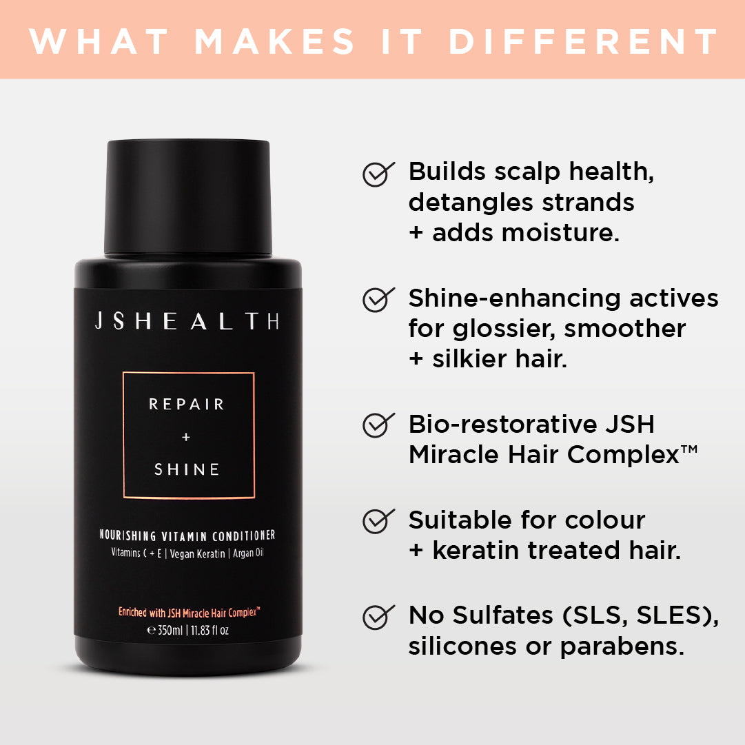 Nourishing Vitamin Conditioner - Repair + Shine - TWELVE MONTH SUPPLY
