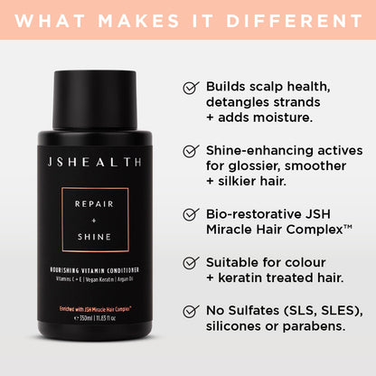 Nourishing Vitamin Conditioner - Repair + Shine - TWELVE MONTH SUPPLY