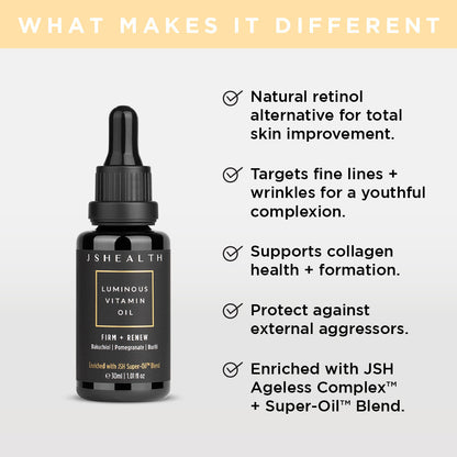 Luminous Vitamin Oil - 30ml - TWELVE MONTH SUPPLY