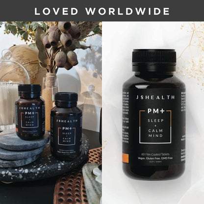 PM+ Sleep + Calm Mind Formula - 60 Tablets